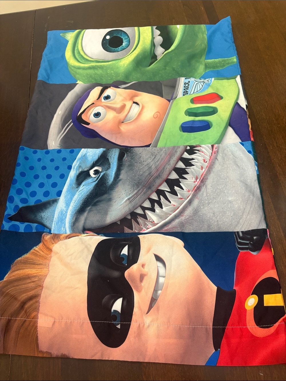 Disney Pixar Character Pillowcase